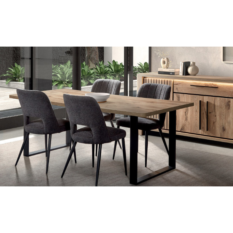 Antos  - Table pieds en U 