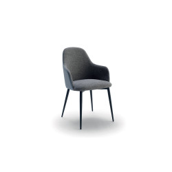 Lizée - Chaise pieds métal 
